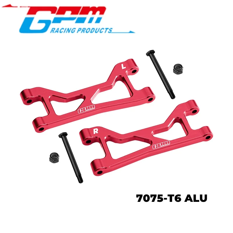 Bracci di sospensione superiori posteriori in lega GPM XRTM057 7075 per aggiornamento RC TRAXXAS MINI XRT VXL 3S