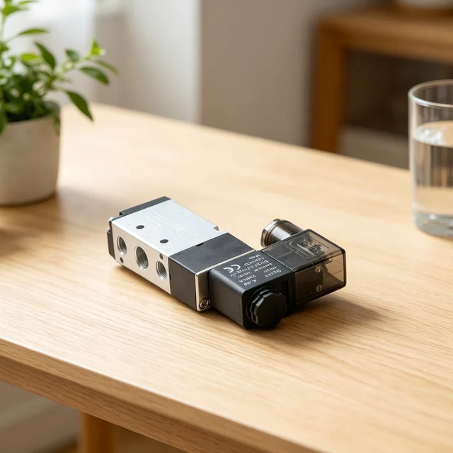 Elettrovalvola Pneumatic Valve Solenoid Valve DC24V Compatible Stable Operation Reliable Air Flow Directional Control Valve Solenoid Valve Pneumatica — dettaglio 4