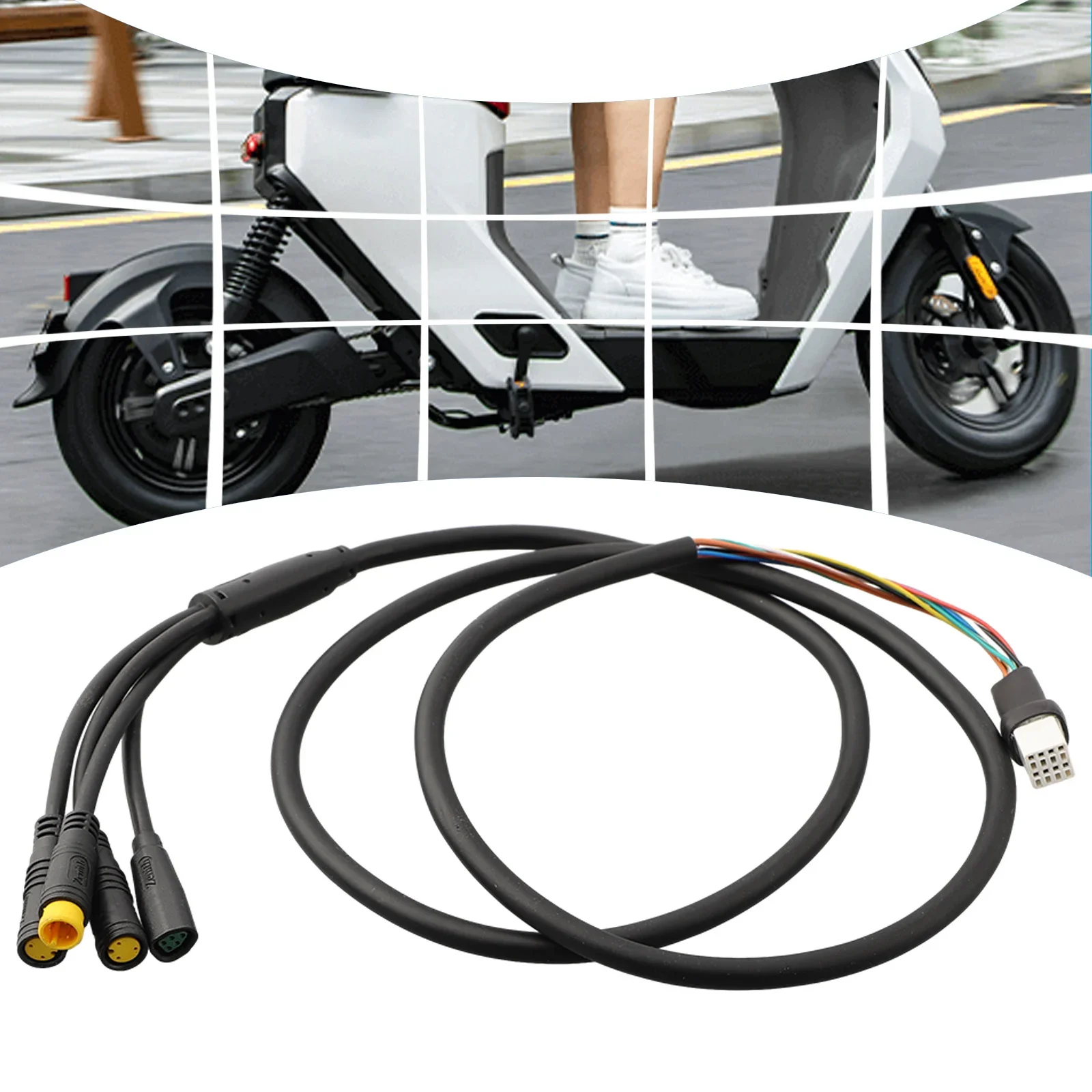 

Кабель для электровелосипеда 1T4 для Bafang M200 M300 M620, совместимый с протоколом CAN, кабель для контроллера электровелосипеда