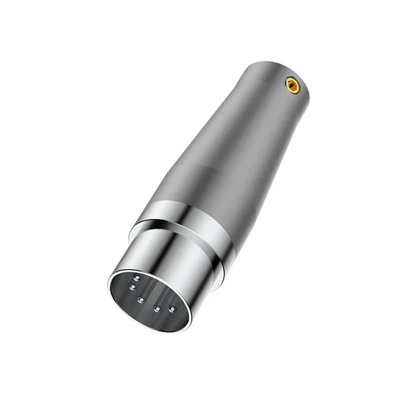 -MEOF ND05R DIN5 banhado a ródio com travamento MIDI de 5 pinos NAIM Conector de áudio e quádruplo Switchcraft 05CL5M
