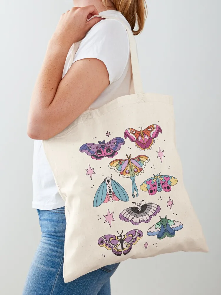 

LGBTQ+ moths Tote Bag shopper bags great bag Women bags Canvas shoulder bag