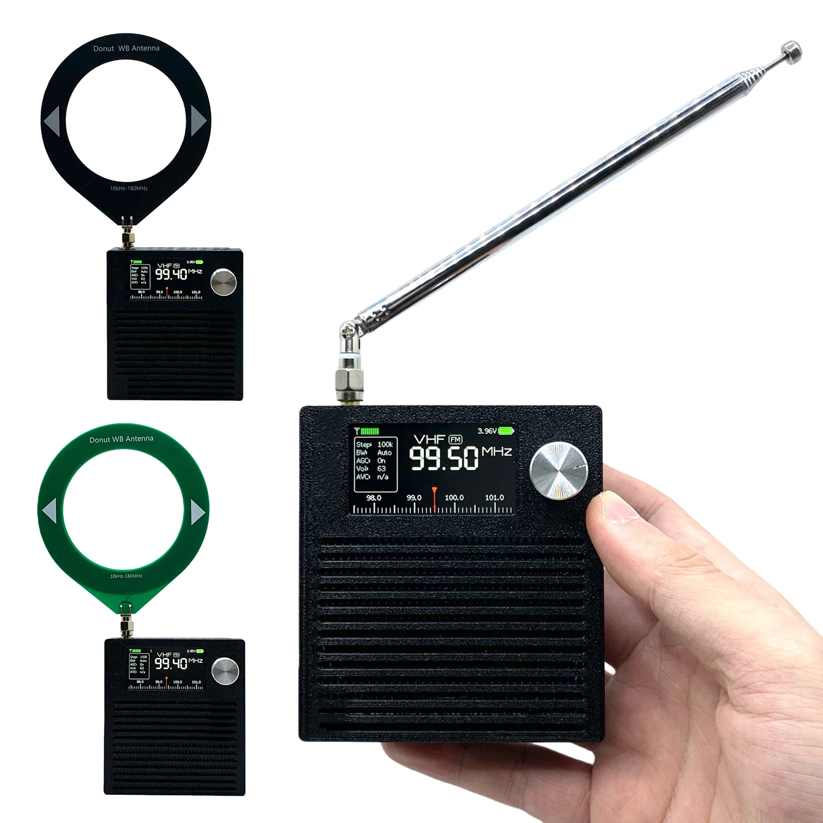 

ATS MINI V3B SI4732 Radio ALL Band DSP Upgrade Pocket Radio FM AM SSB LSB USB Receiver Built-in Hi-Z Headphone Amplifier Circuit