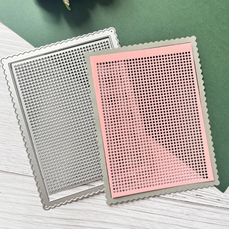 Cross Stitch Metal Cutting Dies Stencils for DIY Scrapbooking Decorative Embossing Paper Cards Template Die Cuts Mold Y5GB