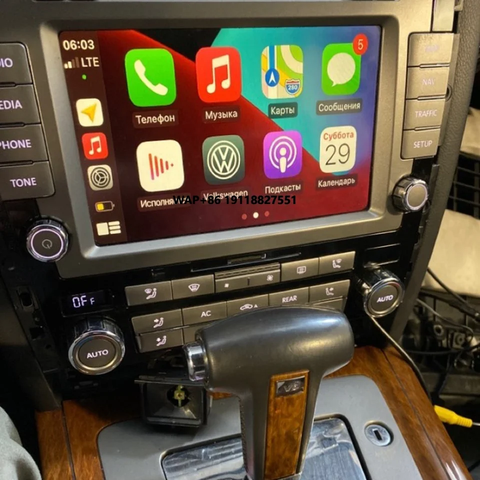 

Wireless CarPlay Retrofit forPhaeton RNS810 Car Play Google GPS Youtube Android Auto Hands-free Phone Call