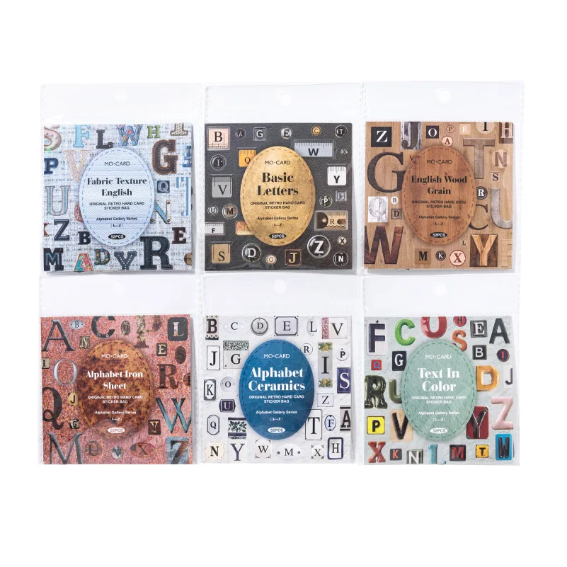 24sets/lot Kawaii Stationery Stickers Letter Display Room Diary Decorative Mobile Stickers Scrapbooking DIY Craft Stickers