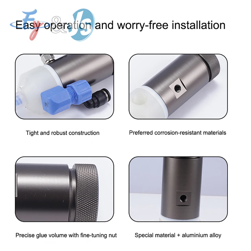 Hot Sale Dispensing Valve Precision Suction Dispensing Valve Thimble Type Dispensing Valve Dispensing Gun Spraying Valve