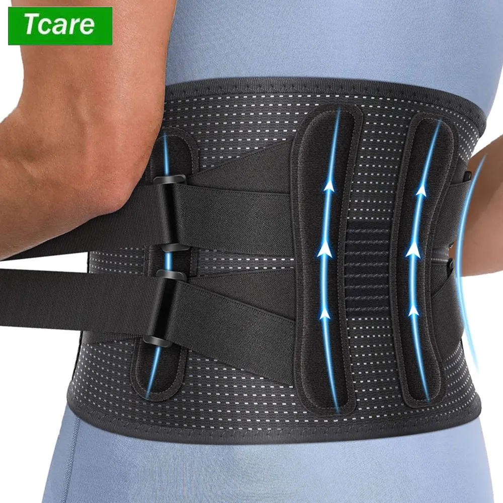 Back Braces for Lower Back Pain Relief, Breathable Back Support Belt for Men Women, Anti-skid Lumbar Support Belt for Sciatica