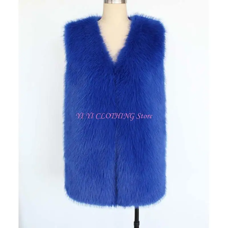 

N5KF женская теплая пушистая флисовая куртка, повседневный свободный жилет без рукавов, мягкий жилет, пальто