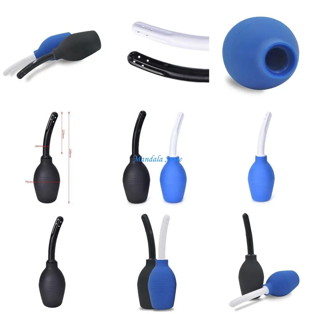 

U2JC Women Rectal Cleaner Enema Cleaning Shower Enemator Bathing 310ml Large Capacity