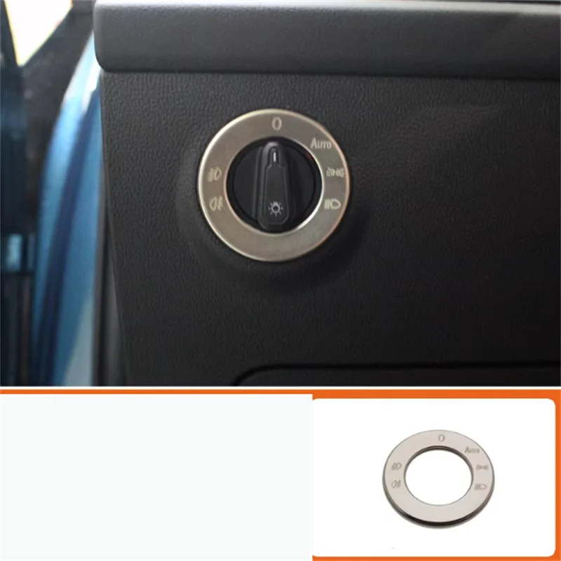 Automotive Interior Trim Strip LHD For VW Volkswagen Tharu 2018-2025 Car fog light switch  light height adjustment protecti