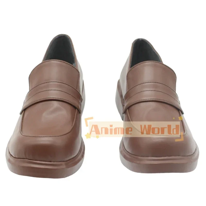 Gotoh Hitori 코스프레 신발 애니메이션 Bocchi The Rock 코스프레 소품 PU 가죽 신발 할로윈 카니발 부츠 맞춤 제작