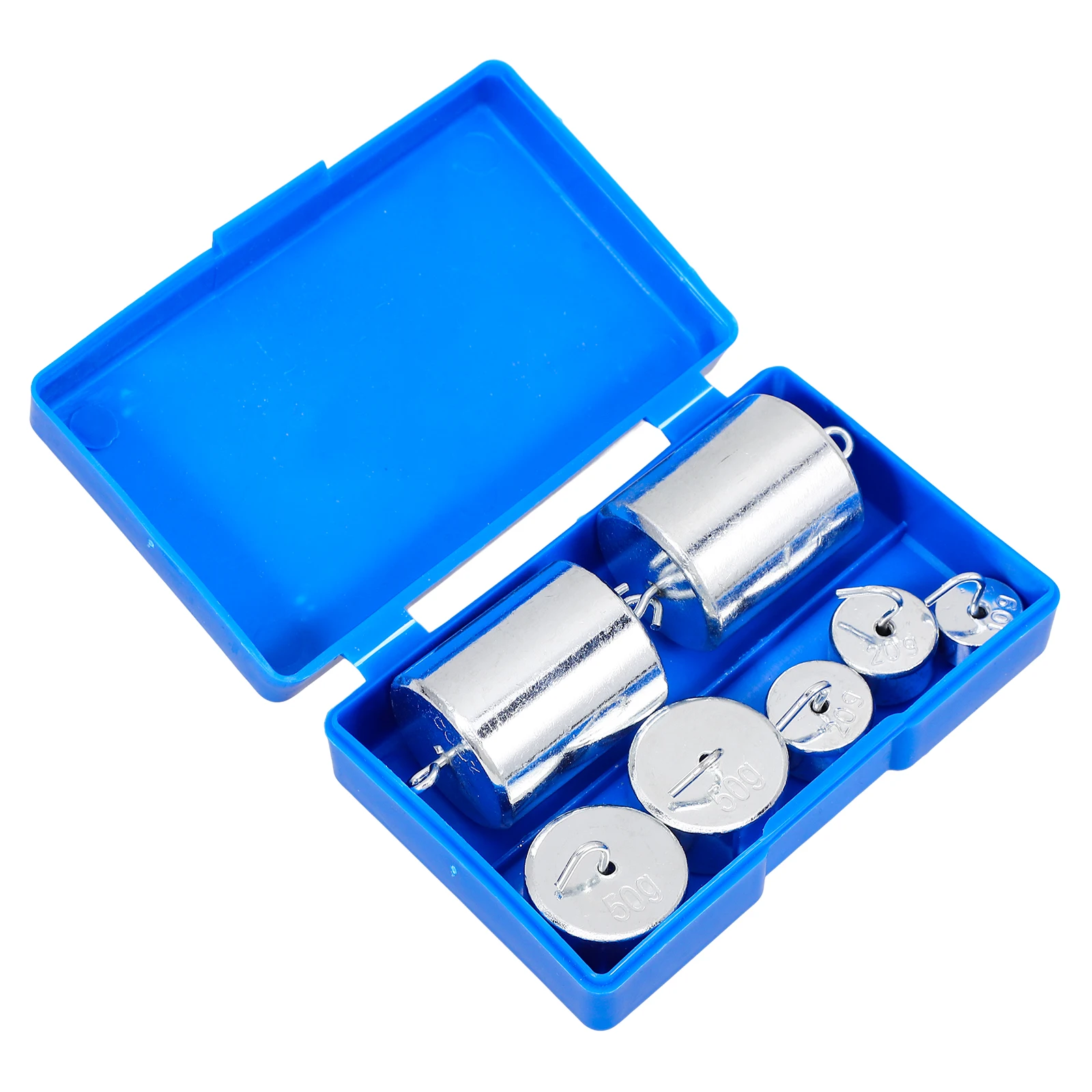 

10g 20g 50g 200g Metal Slotted Weights Set for Physics Lab Experiment Accurate Measurement Material Classroom Use