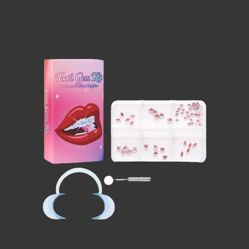 

Professional Tooth Gem Kit Diy Love Horse Eye Crystals Jewelry Kit Teeth Gems Kit Tooth Gems For Teeth Jewelry Starter