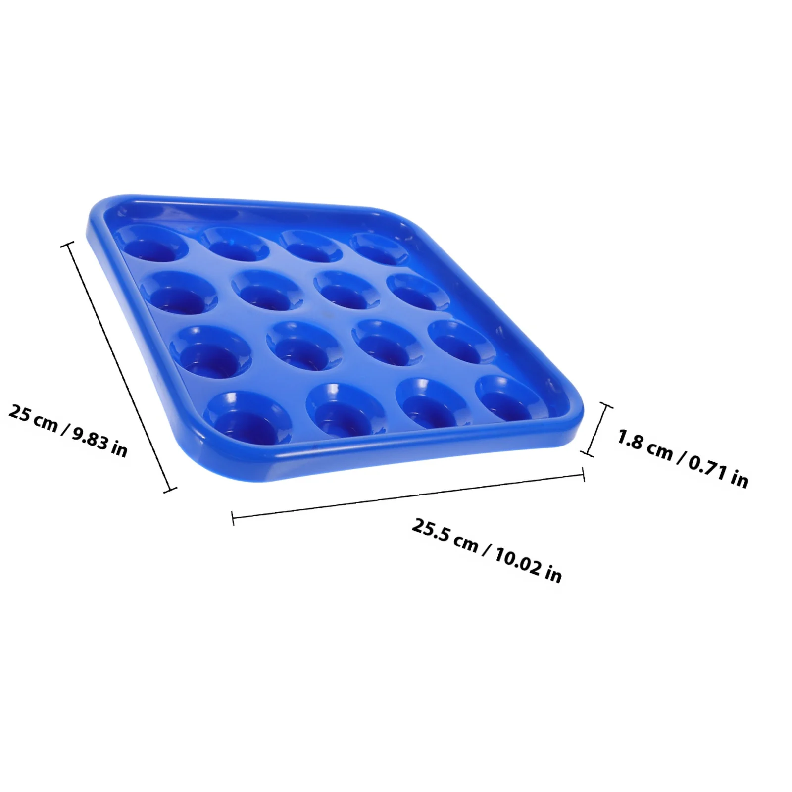 Plateau boules de billard étui Table de billard palette Pp présentoir Tables support en plastique