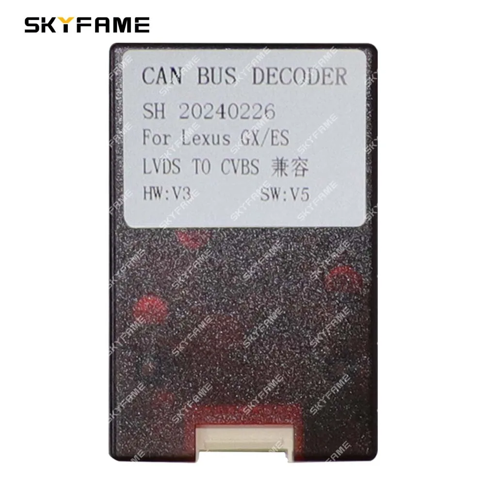 محول تسخير الأسلاك SKYFAME-Car ، صندوق Canbus ، فك شفرة راديو Android ، كابل الطاقة لـ Lexus ES NX RX Toyota Alphard 35 ، 16Pin