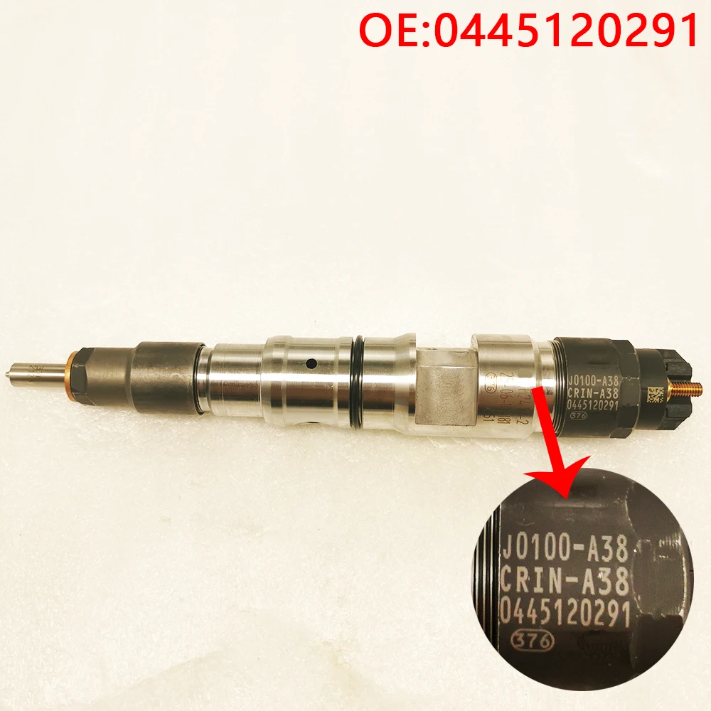 

Original High Quality New For 0445120291 0445120165 Genuine Common Rail Injector for Yuchai YC6J