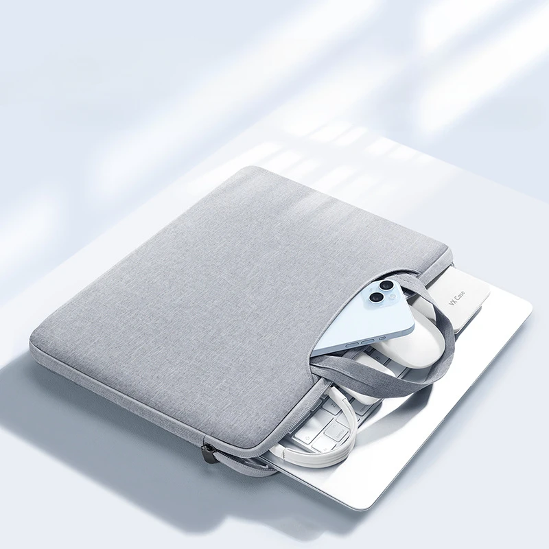 Tas Laptop Minimalis 13/14/15 Inci Tas Laptop Tahan Air dan Tahan Guncangan Cocok untuk Tas Bagian Dalam Tablet Apple dan Huawei
