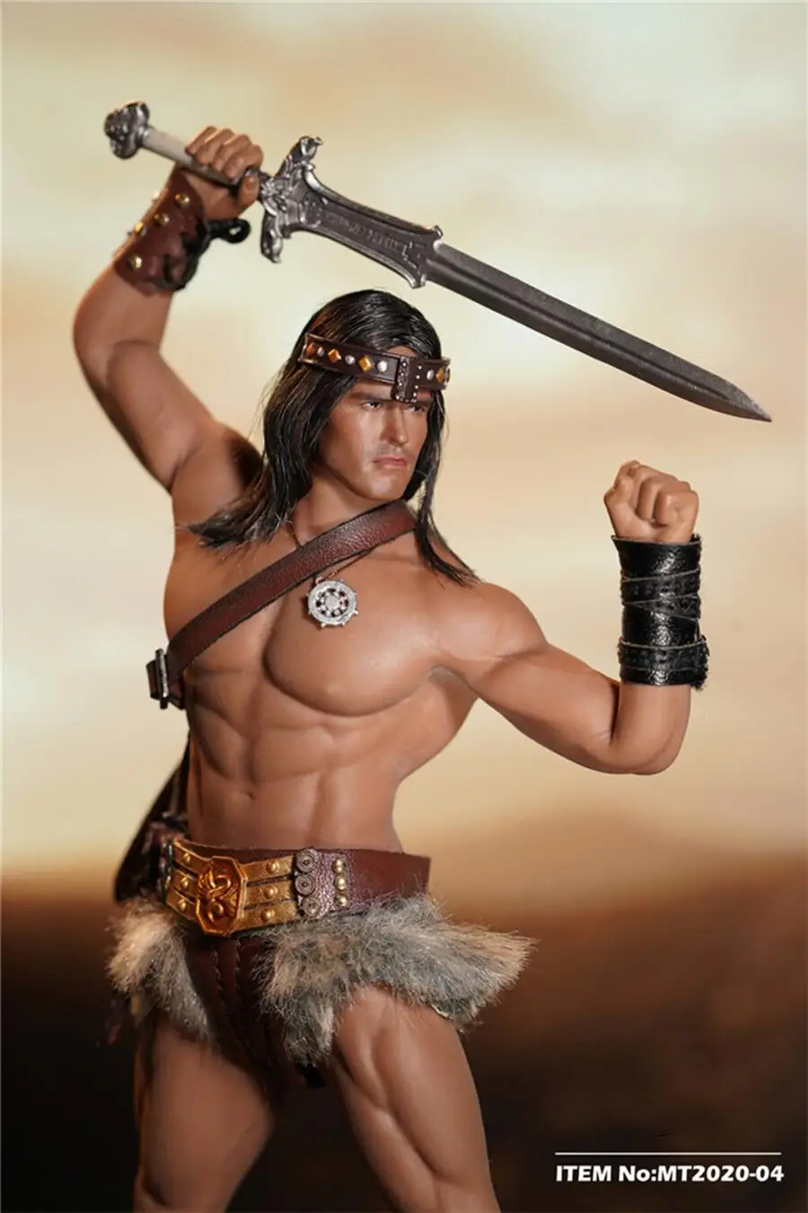 1/12 Scale MT2020-04 Male Soldier Tribe Muscle Head Combination Set 6inch Action Figure Body Doll