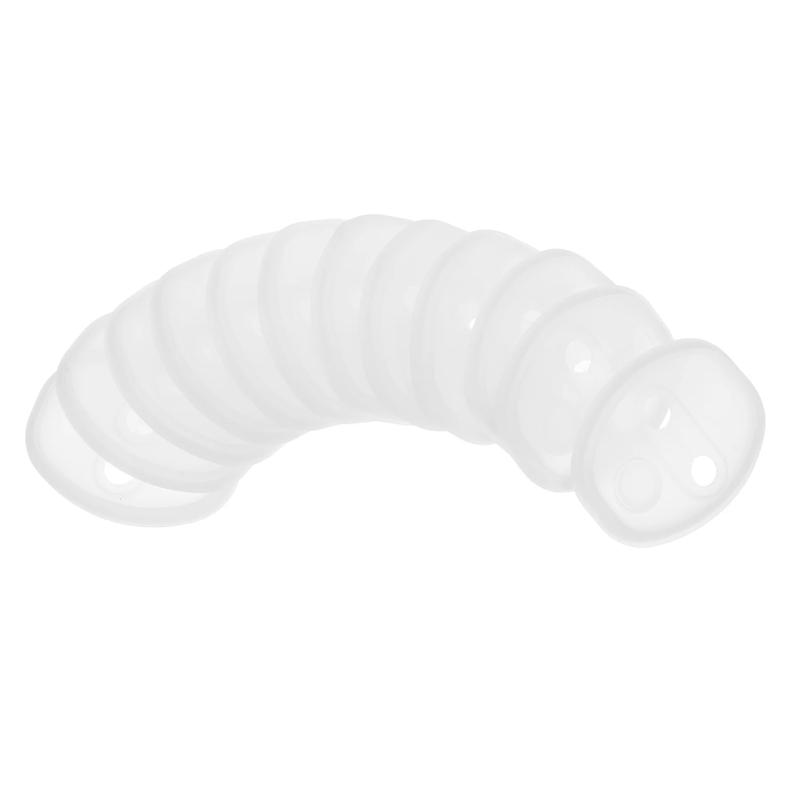 

12Pcs Car Door Lock Protector Cover Silicone Anti-Collision Noise Reducer Pad Glow-in-The-Dark Anti-Vibration Shock Absorber