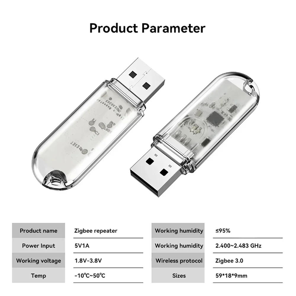 eWeLink APP ZigBee 3.0 USB Signal Amplifier Extender Signal Repeater for Sonoff