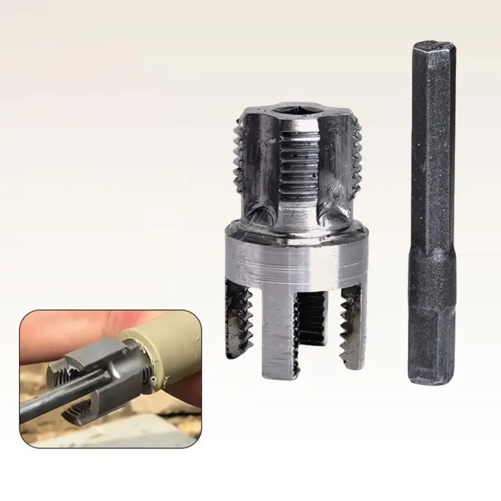 Ppr Tube Threader Thread Maker Multifunction Accessories Plumber Tool Internal Thread Cutter for Toilet Maintenance Building