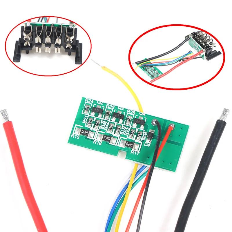 For Dewalt 20V DCB200 DCB201 DCB203 DCB204 Li-Ion Battery for Dewalt 18V 20V Wholesale 1Pc Battery PCB Charging Protection Board
