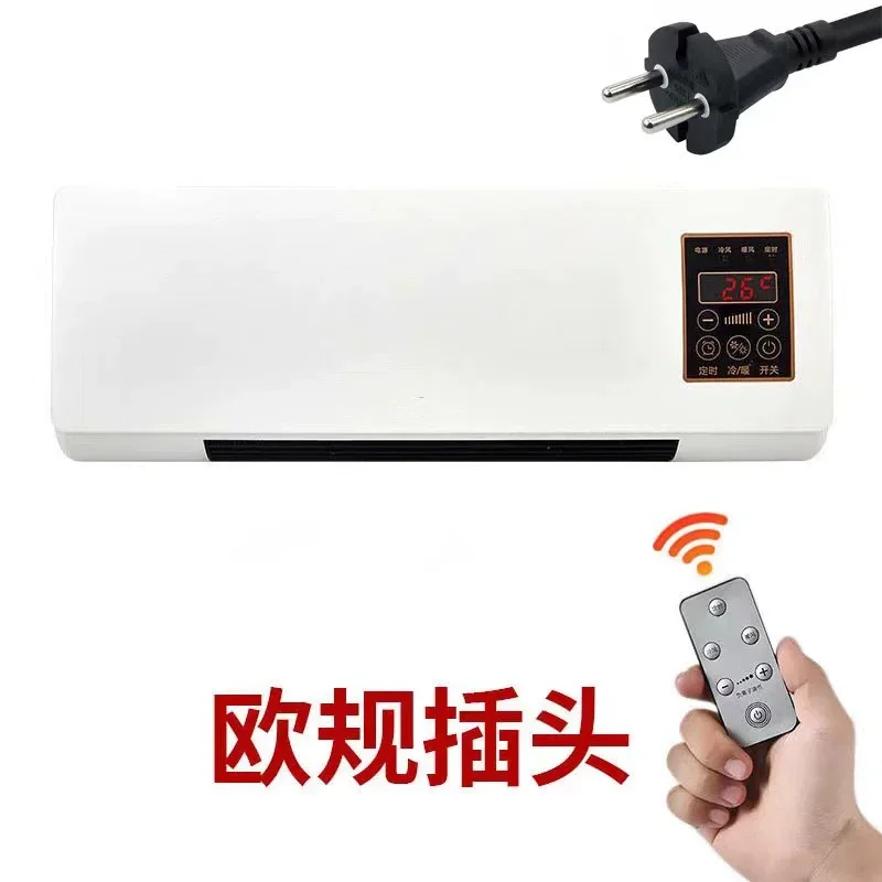 Mini luchtkoeler 1800W wandgemonteerde elektrische huisverwarmer 16-40 graden verstelbaar 1800W afstandsbediening verwarming touchscreen