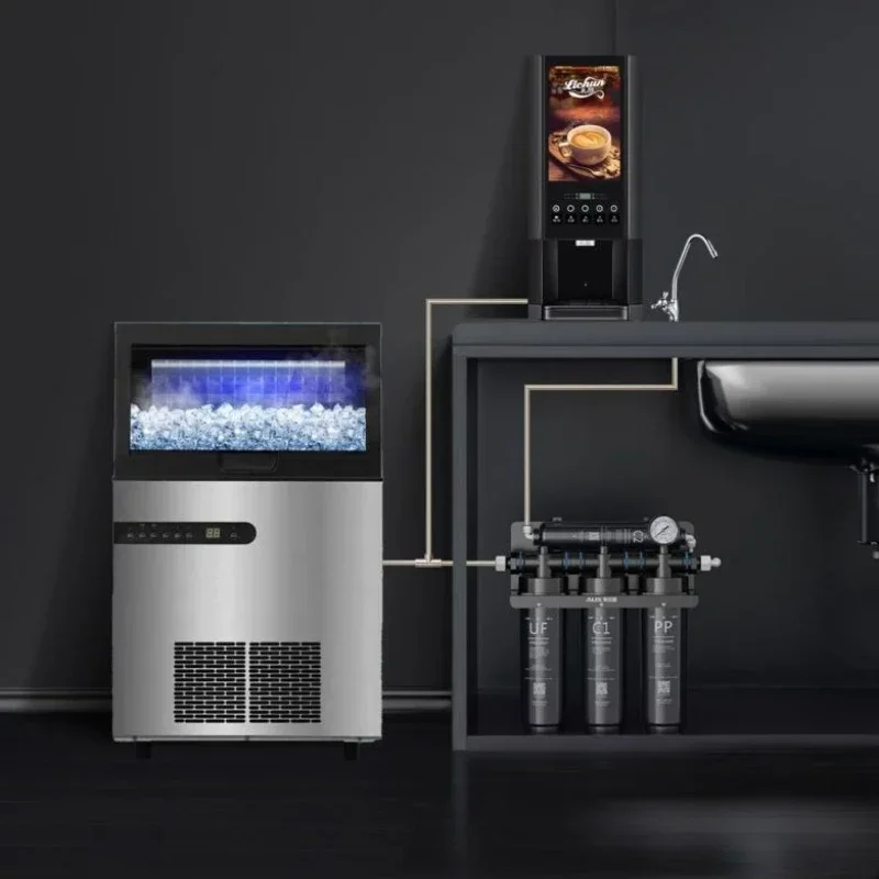 Purificador de água filtro comercial doméstico bebida direta ultrafiltração cozinha grande fluxo frontal purificador de água da torneira