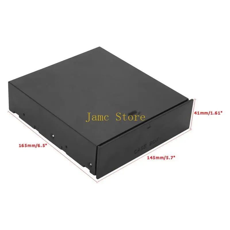 LX0B External Hard Drive Enclosure for 5.25 Inch SSD HDD USB to III Hard Drive for Case for WD for Seagate