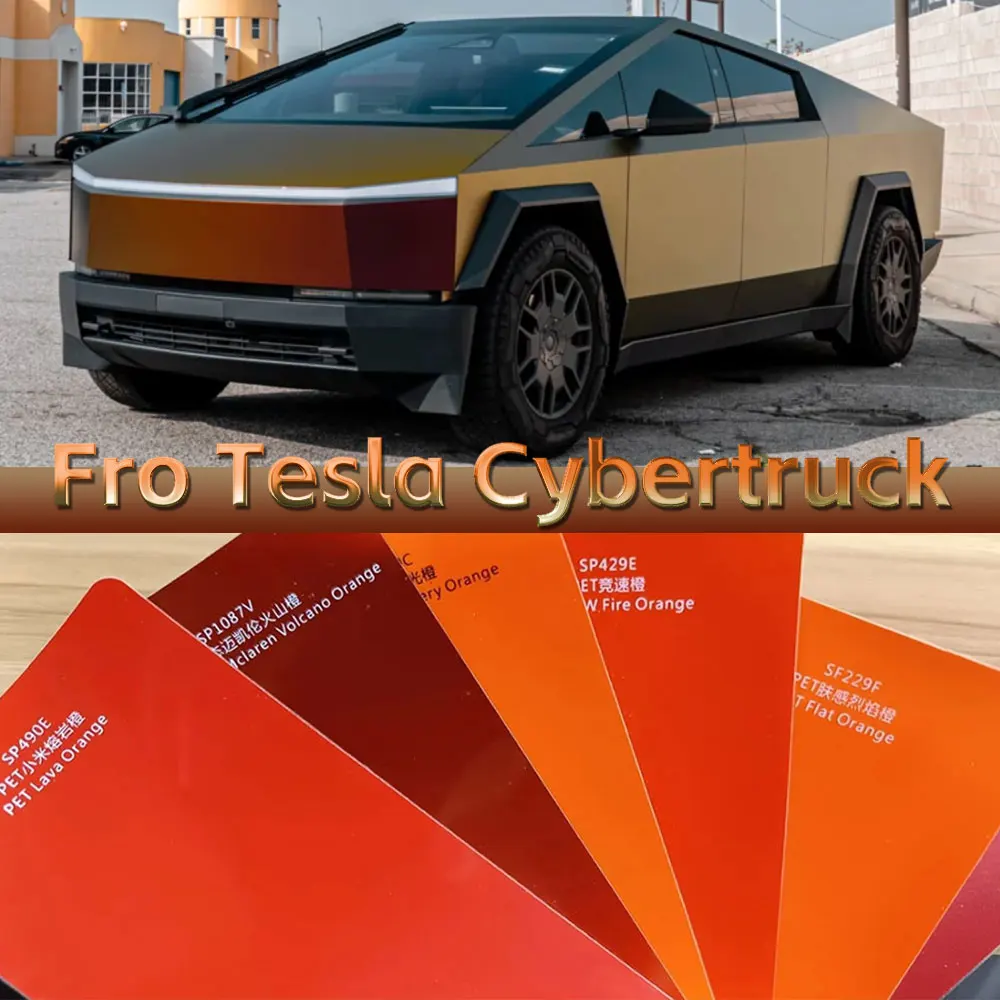 

Для Tesla Cybertruck 2024-2026: Защитная пленка из ТПУ от царапин, предварительно вырезанная, прозрачная, для кузова автомобиля, устойчивая к повреждениям, аксессуары для авто