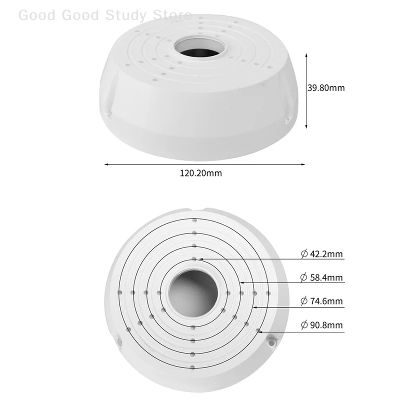 CCTV Camera Junction Box Cable Deep Base For Dome/IP Camera Waterproof Mount Bracket Hidden Wire Camera Stand