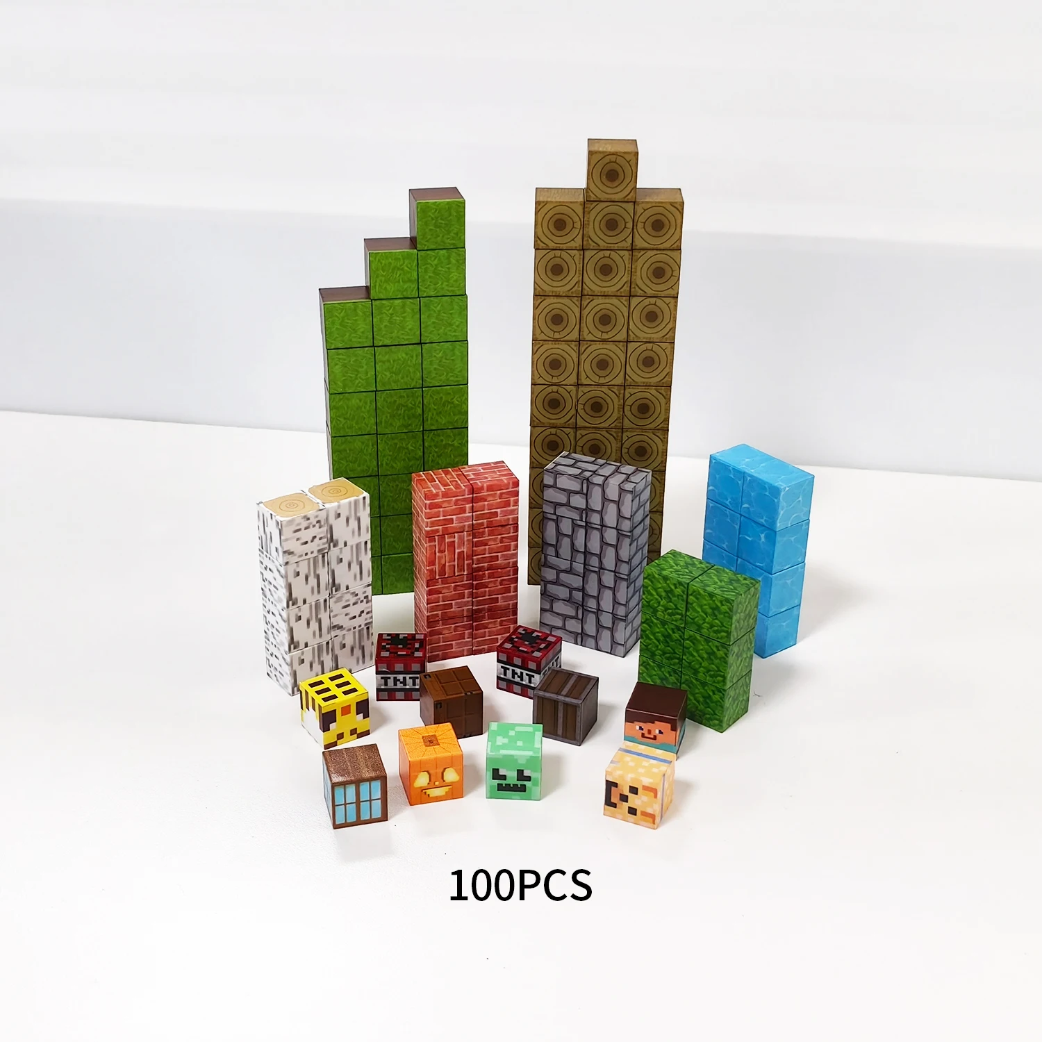 

Магнитное здание для детей STEM MONTESSORIES куб Dream World творчество строительные блоки головоломки рождественские подарки