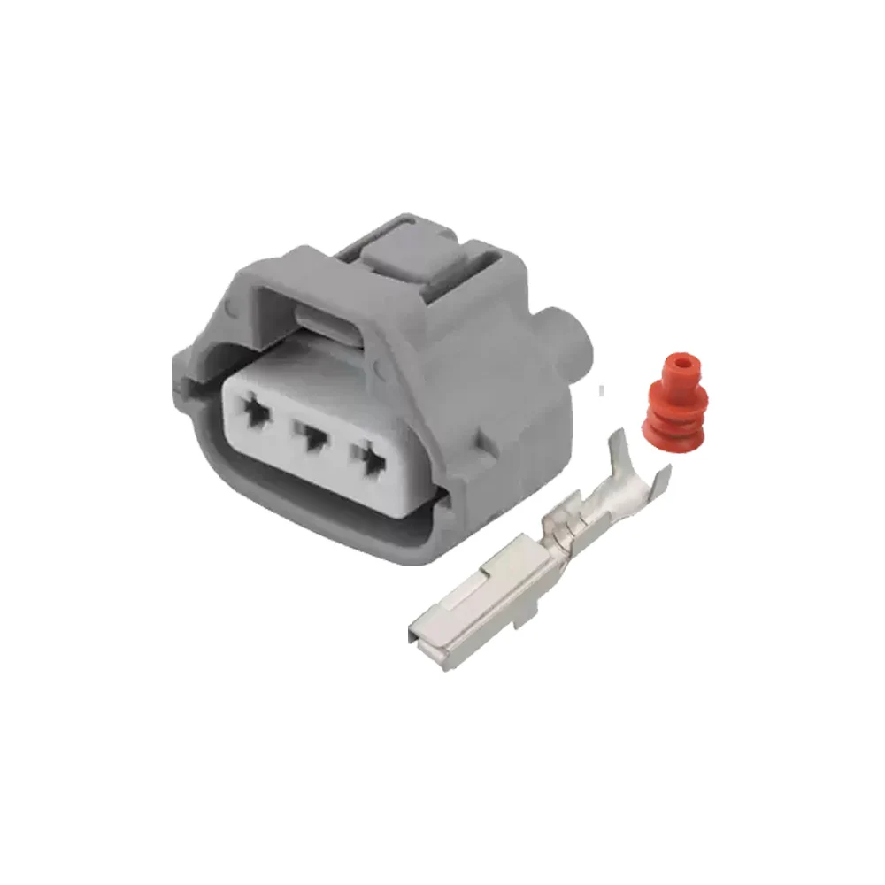 5 Sets Automotive Headlight Plug DJ7038Y-2.2-11/21 Compatible with 90980-11607/90980-11020 for Vehicle Headlamp Connection