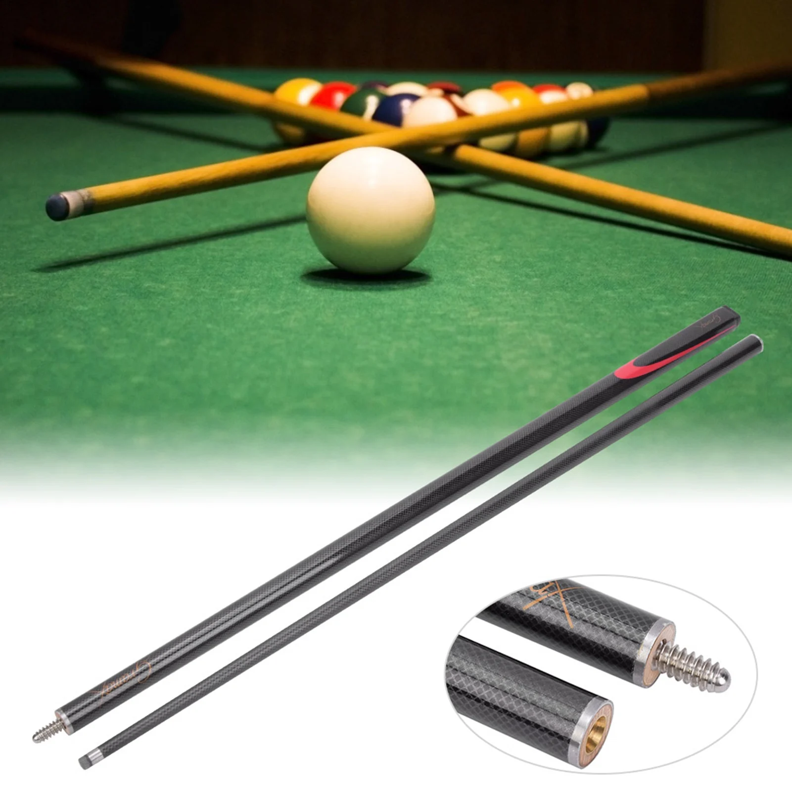 Billiard Cues Stick 9MM Carbon High Quality Professional Billiard Pool Cues Stick Snooker Rod Supplies Accessory