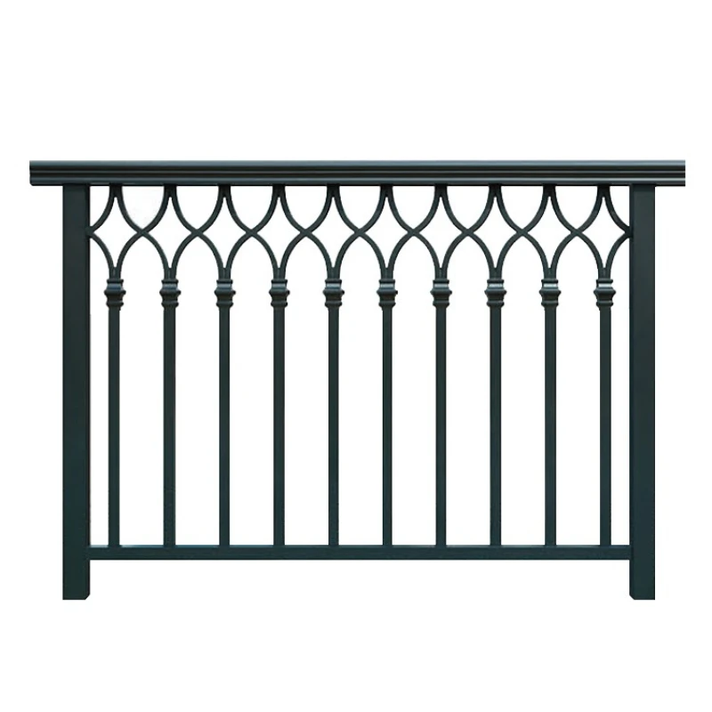 

Villa courtyard wall balcony aluminum alloy railing community fence courtyard wall