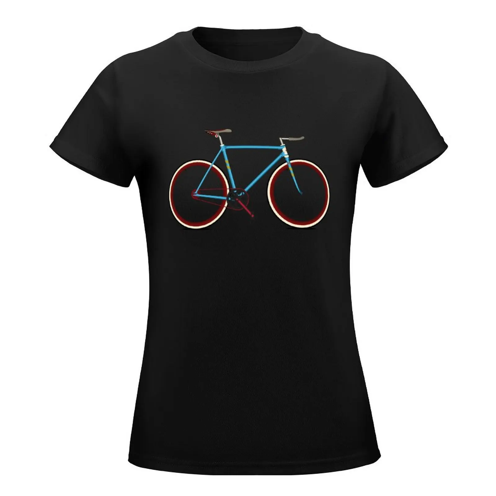 Bike T-Shirt summer clothes hippie clothes oversized anime clothes Summer Women's clothing