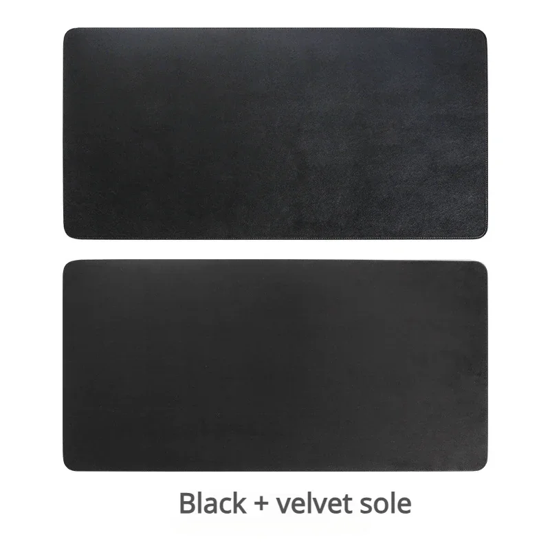 Non Slip Waterproof Dual Sided PU Desk Pad Anti Scratch Mouse Mat Multi Colors Portable Writing Pad For Home Office Laptop