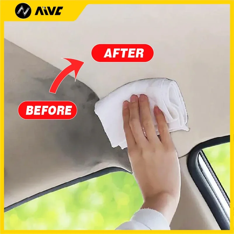 Car Foam Cleaner Interior Stain Removal Multifunctional Leather Seat Roof Fabric Cleaning Spray Maintenance Wash