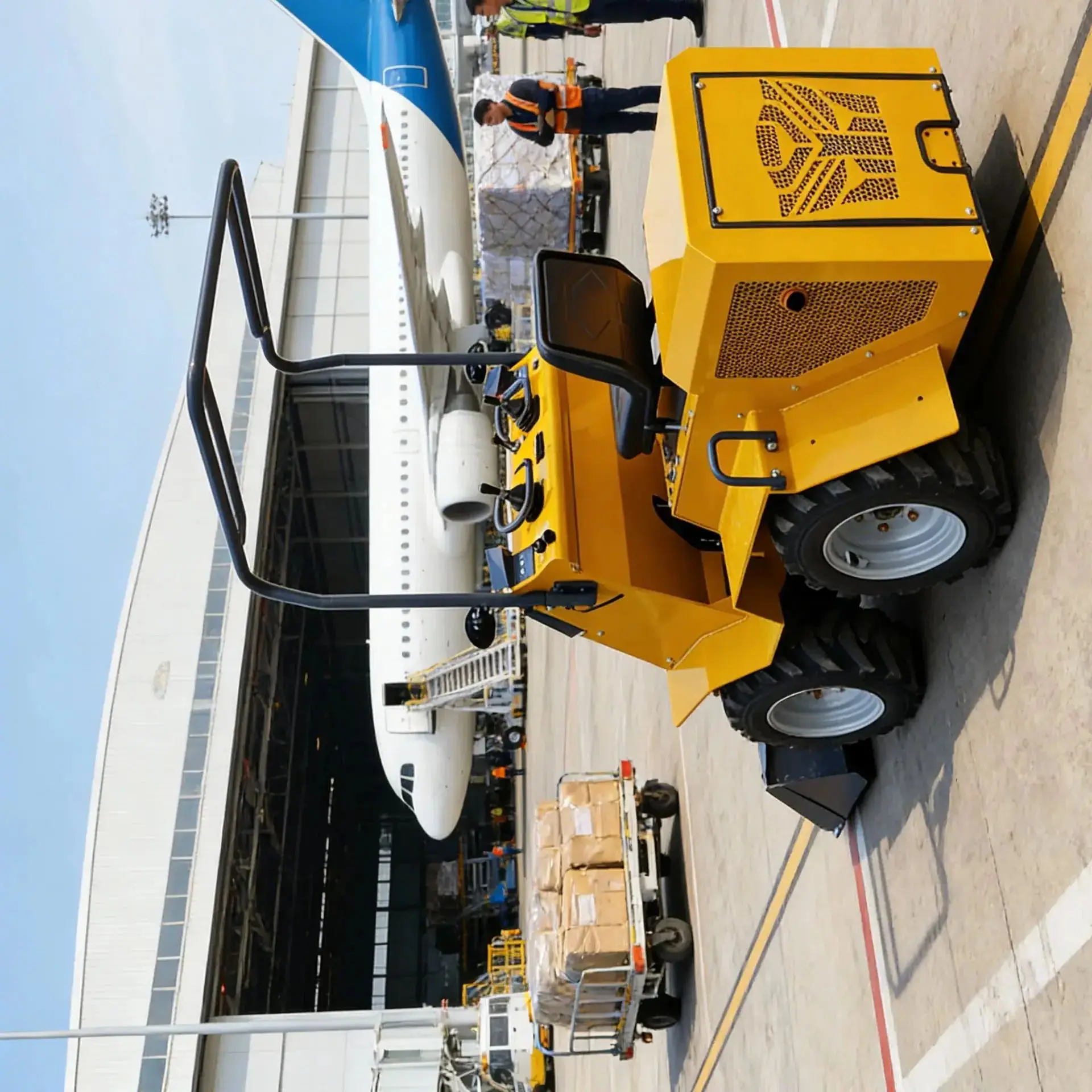 Aangepaste schranklader voor alle terreinen: veroveren ruwe grond, geen baan is uit bereiken