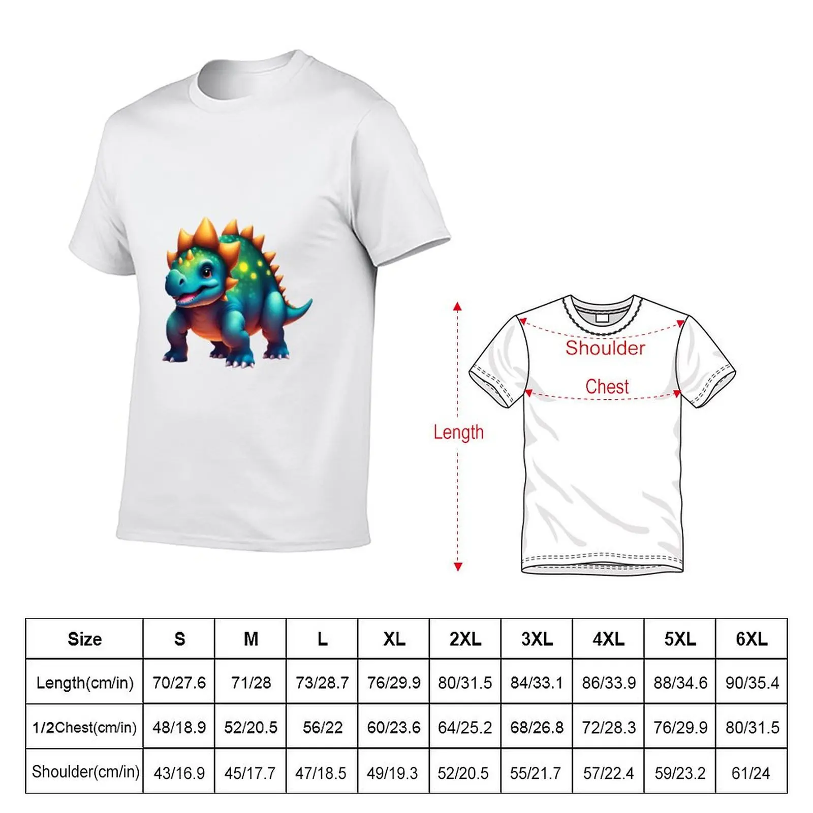 Stegaysaurus T-shirt tops sweat sports fans customs design your own Short sleeve tee men