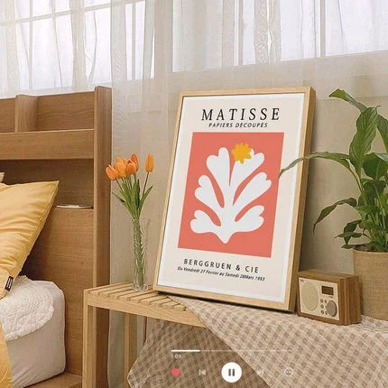 

z Modern Living Room Home Decoration Inkjet Hanging Nordic Canvas Art Painting