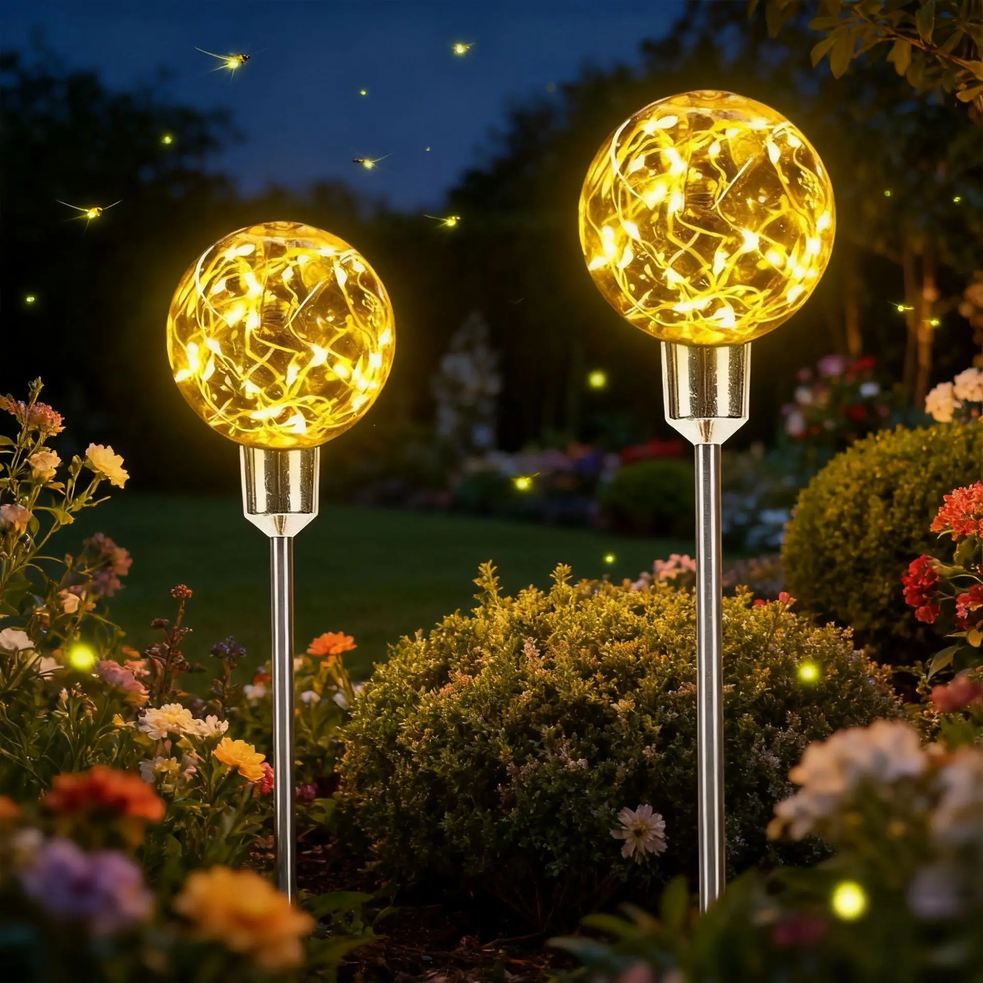 2026 Solar Wishing Bottle Lamp Garden Lights Outdoor Solar Copper Wire Light For Terrace Lawn And Courtyard Decor