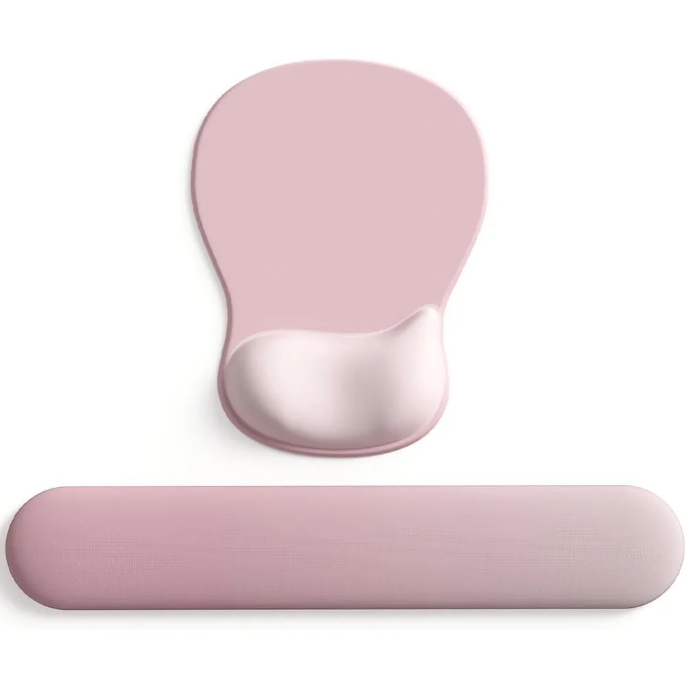 Ergonomic Gel Wrist Rest Mouse Pad for Comfortable Office and Gaming Use