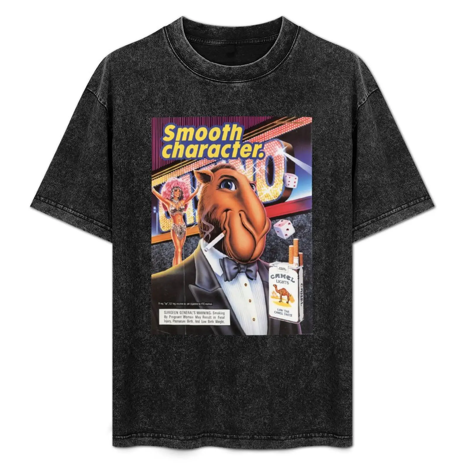 

Joe Camel T-Shirt Sports Casual Short Sleeve Cotton Tee