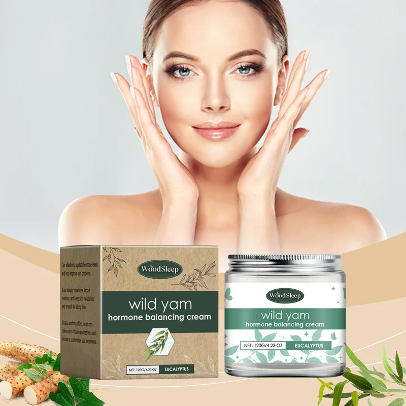 

Wild Yam & Magnesium Body Balm - Hydrating & Soothing Skin Cream, Helps Nourish & Comfort Dry Skin, Lightweight Formula