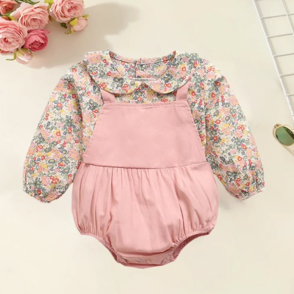 

Sanlutoz Sweet Baby Girls Bodysuits Princess Cotton Autumn Spring Infants Clothing Onesies Fashion Cute