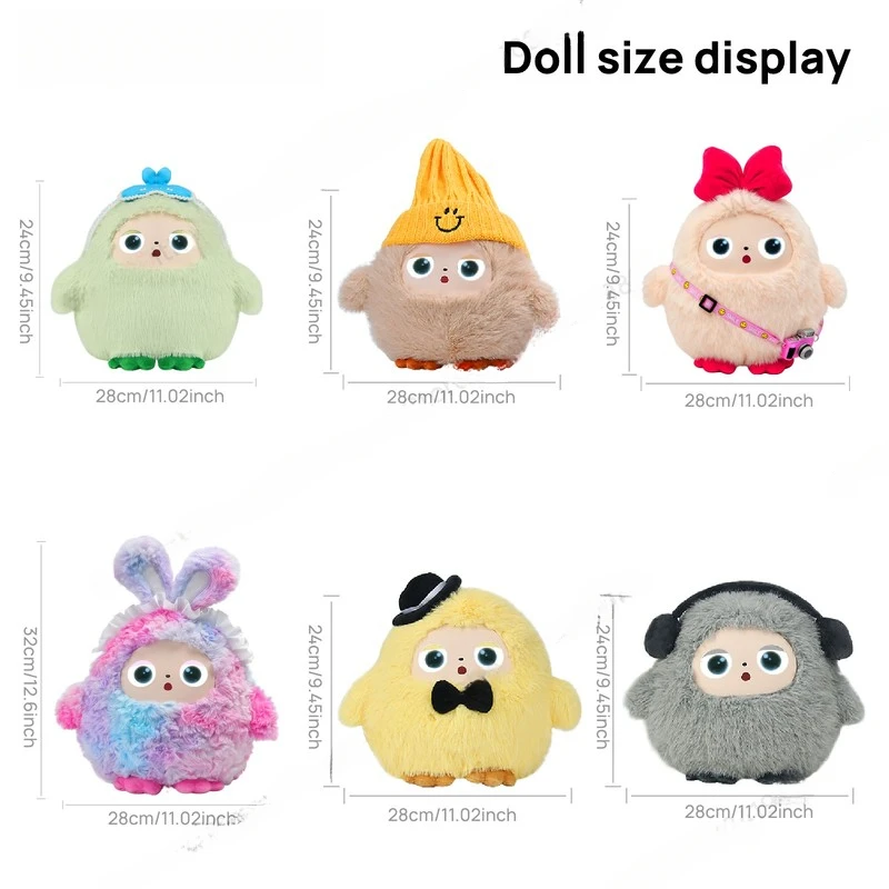 NEW HOT AI Plush Toy W/Smart Voice&LED Eyes,Interactive Companion for Kid/Adult‌Gift-ReadyRechargeable E-Pet open up fun life