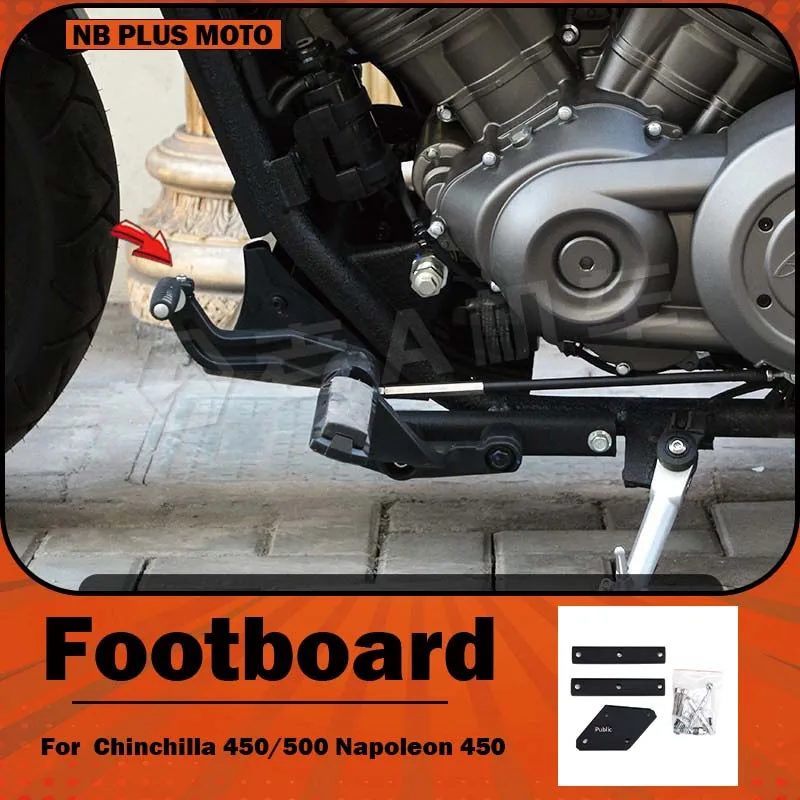 【Premium】For Benda Chinchilla 450/500 Napoleon 450 modified forward foot pedal bracket with extended forward mobility bracket