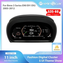 1920*720 Auto Lcd Dashboard For BMW 3 Series E90 E91 E92 2005 6 7 8 9 10 11 12 Years Paneel Virtuele Cockpit Snelheidsmeter Voor