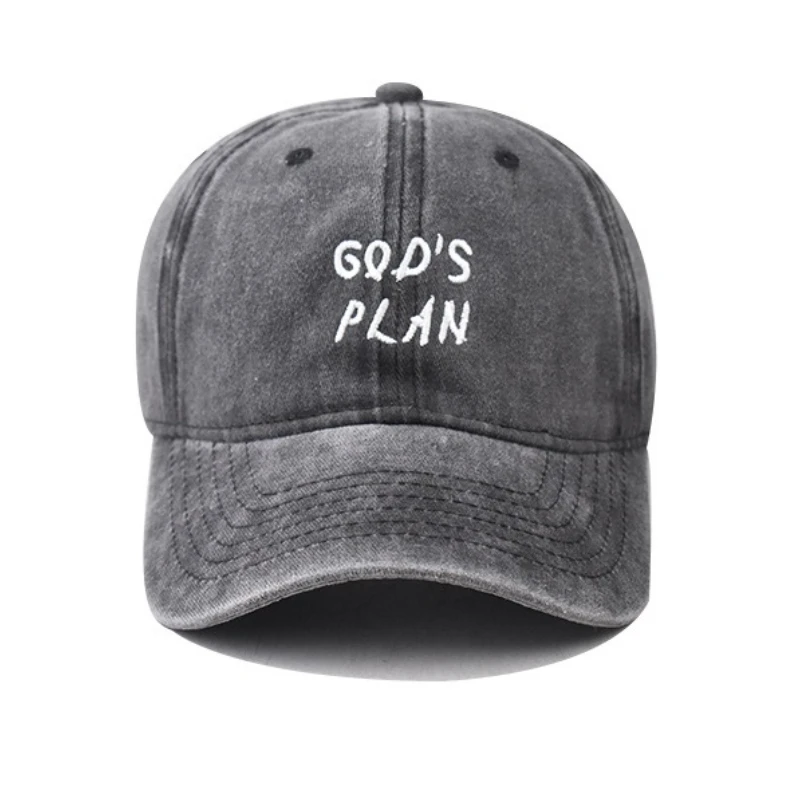 

Outdoor Sport Baseball Caps Summer Fashion Letters GOD'S PLAN Embroidery Adjustable Men Women Gorra Caps Bone Hip Hop Hats